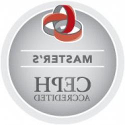 Master's CEPH Accredited badge